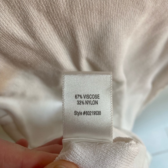 Witchery GIRL Kids White Stretch Ruffle Detail Sleeveless Party Dress Size 7 - Picture 12 of 14